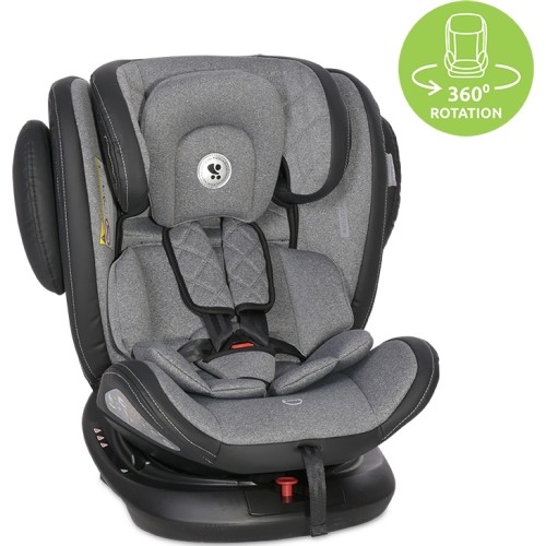 CAR SEAT AVIATOR ISOFIX 0-36KG BLACK&LIGHT GREY