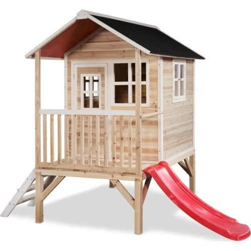 EXIT Loft 300 wooden playhouse - natural