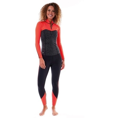 Wetsuit Top Jobe Verona 1.5mm Fury Red-|Size M|