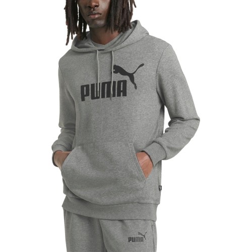 Puma Džemperis Vyrams Ess Big Logo Hoodie Grey 586688 03