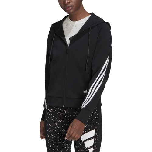 Adidas Džemperis Moterims W Fi 3s Fz Hoodie Black