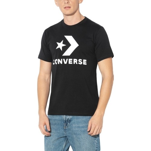 Converse Marškinėliai Star Chevron Tee Black