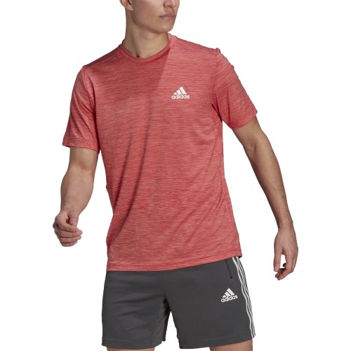 Adidas Marškinėliai Vyrams M Ht El Tee Red GM3861