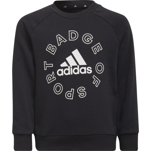 Adidas Sportinis Kostiumas Vaikams Lk Logo Jog Set Black H65797