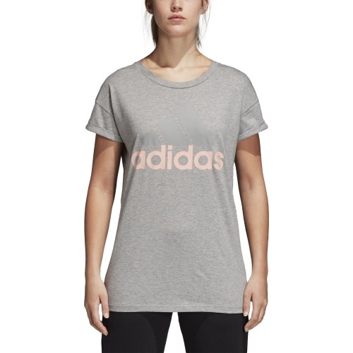 Adidas Palaidinė Ess Lin Lo Tee Grey