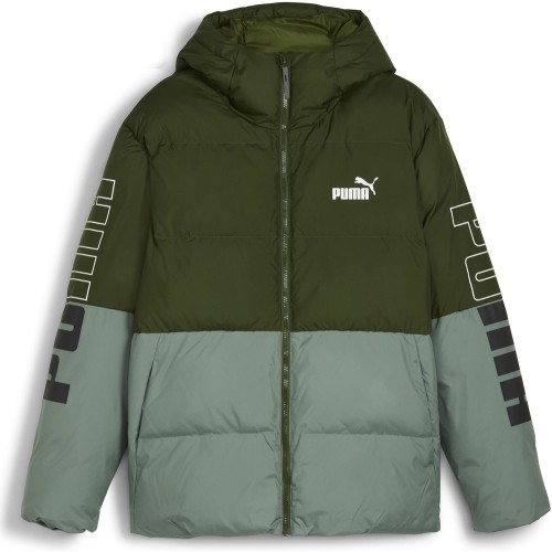 Puma Striukė Vyrams Power Hooded Green 675389 31