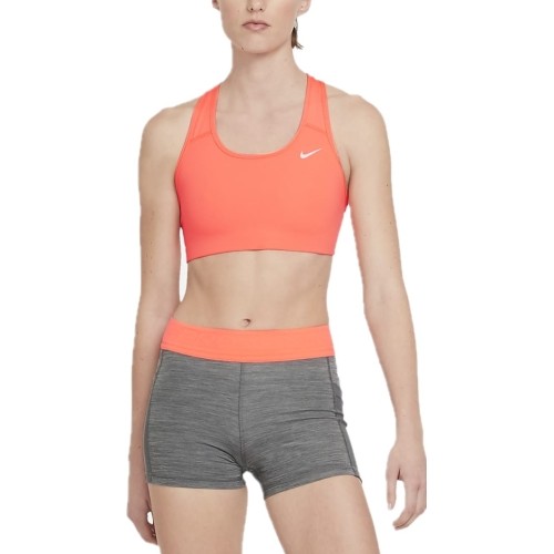 Nike Sportinė Liemenėlė Moterims Swoosh Bra Non Pad Bright Mango