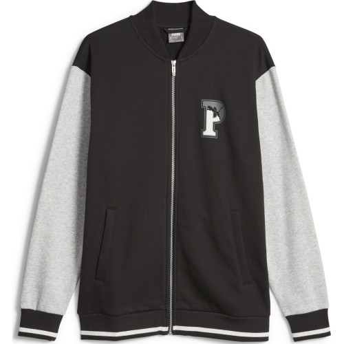 Puma Džemperis Vyrams Squad Track Jacket Black Grey 676018 01