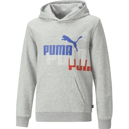 Puma Džemperis Paaugliams Ess+ Logo Power Hoodie Grey 673262 04