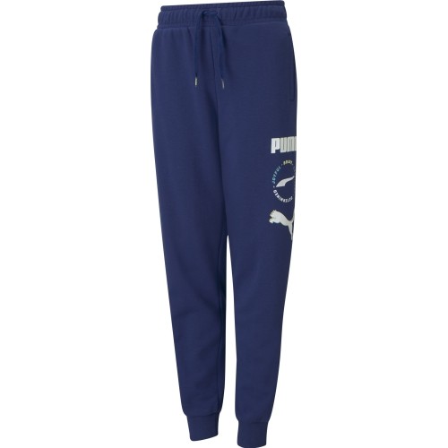 Puma Kelnės Paaugliams Alpha Sweatpants Blue