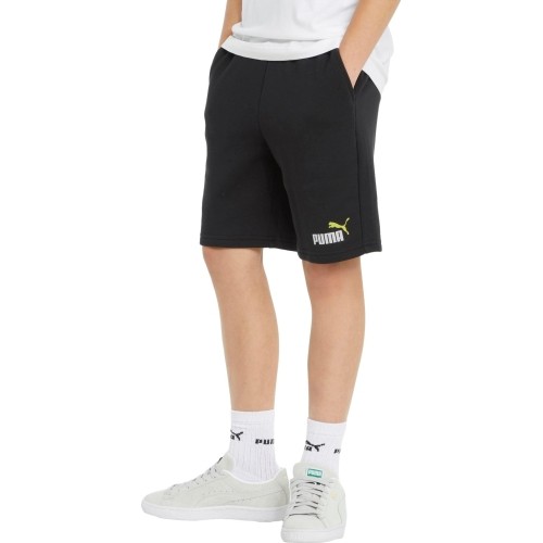 Puma Šortai Paaugliams Ess+ 2 Col Shorts Black 586989 97