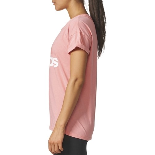 Adidas Palaidinė ESS LIN LO TEE Tactile Rose