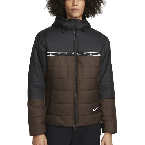 Nike Striukė Vyrams M Nsw Repeat Syn Fill Jkt Black Brown DX2037 237