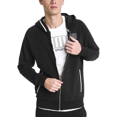 Puma Džemperis Athletics Hoodie Black