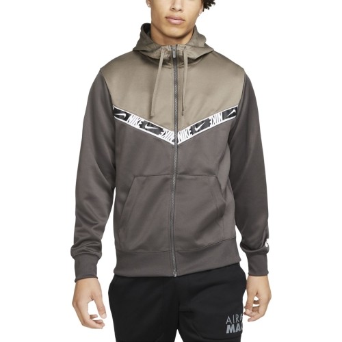 Nike Džemperis Vyrams Nsw Repeat Pk Fz Hoodie Khaki DM4672 254