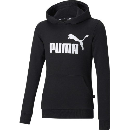 Puma Džemperis Paaugliams Ess Logo Hoodie Black 587030 01