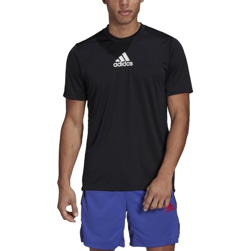 Adidas Marškinėliai Vyrams m 3s Back Tee Black