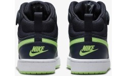 Nike Paaugliams Court Borough Mid 2 Navy Green CD7782 403