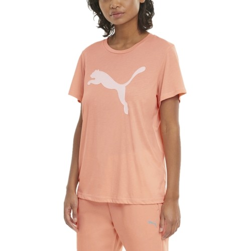 Puma Palaidinė Moterims Evostripe Tee Peach