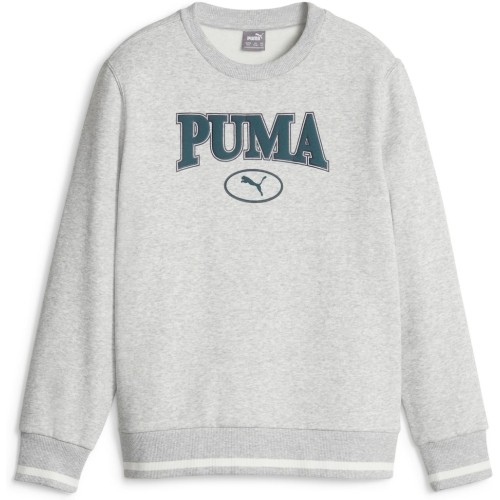 Puma Džemperis Paaugliams Squad Crew Fl Grey 676355 04