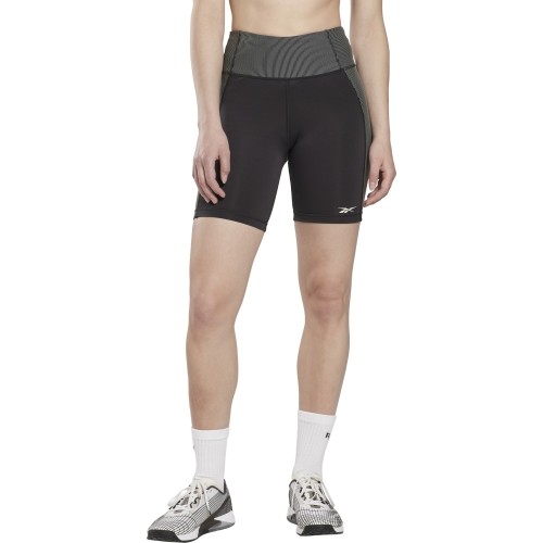 Reebok Šortai Moterims S Rib Legging Short Black HI6221