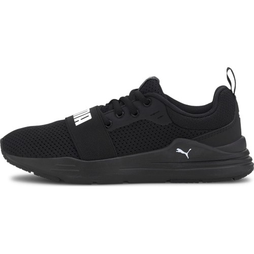 Puma Avalynė Paaugliams Puma Wired Run Jr High Risk Black 374214 01