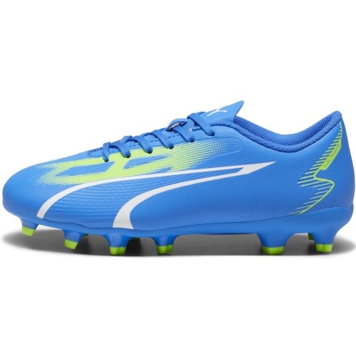 Puma Futbolo Avalynė Paaugliams Ultra Play Fg/Ag Jr Ultra Blue Green 107530 03