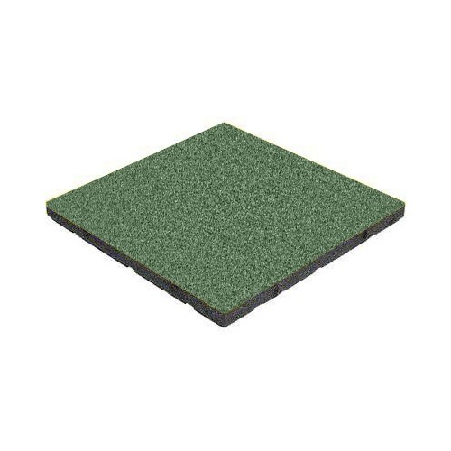 Rubber Tile Base Standard - Square, Green