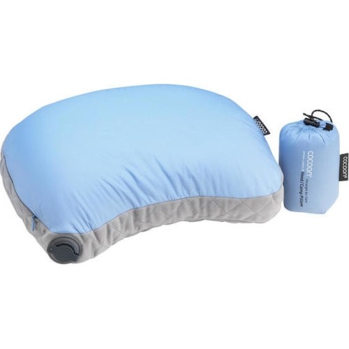 Poduszka turystyczna Cocoon Air-Core Hood, niebieski/szary