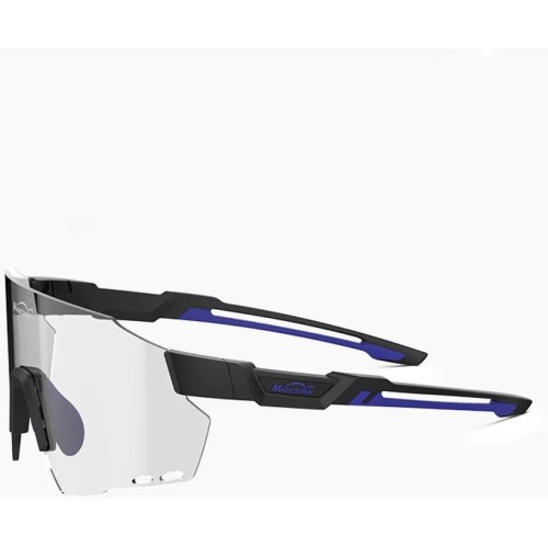 Magicshine WINDBREAKER goggles, photochromic (white/blue)