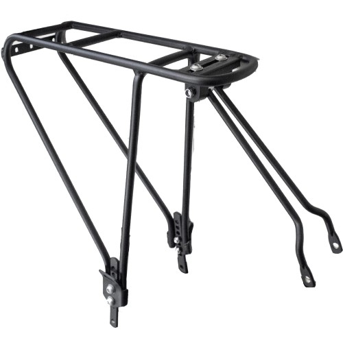 Luggage carrier HYL34 24-28", aluminium (black)