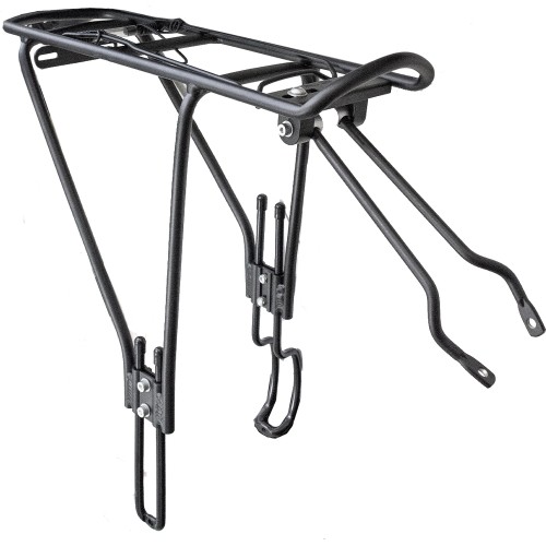 Luggage rack HYL39 22-28", aluminium (black)