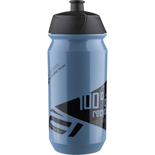 Drinking Bottle Force Bio, 500ml, Blue/Black