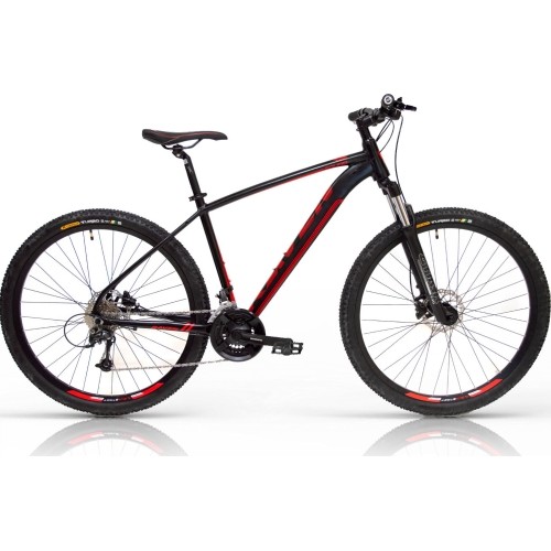 Bicycle Raven Squad 29", Size 21" (53cm), Black/Red, 2022