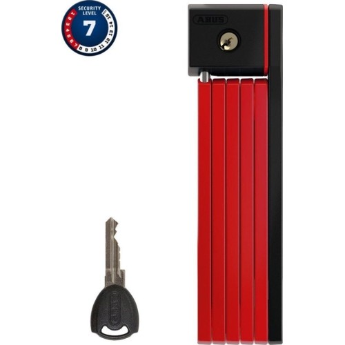 Bicycle Lock ABUS Ugrip Bordo 5700, Folding, Red