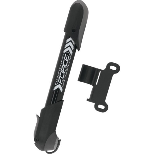 Telescopic Hand Pump Force Sport Duo, 8bar, Aluminium, Black