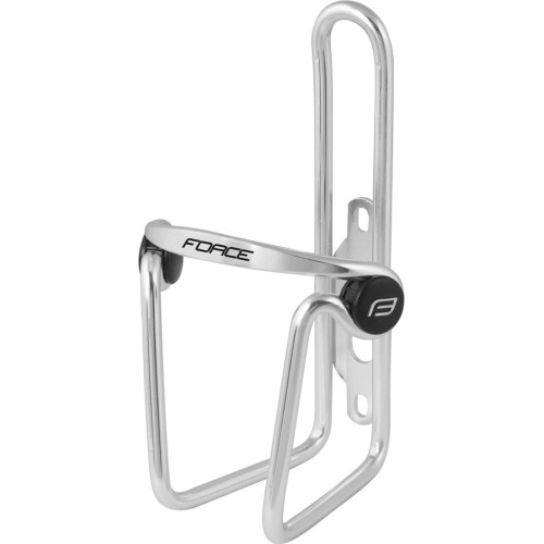 Bicycle Cage Force Dot, Aliuminium, Silver