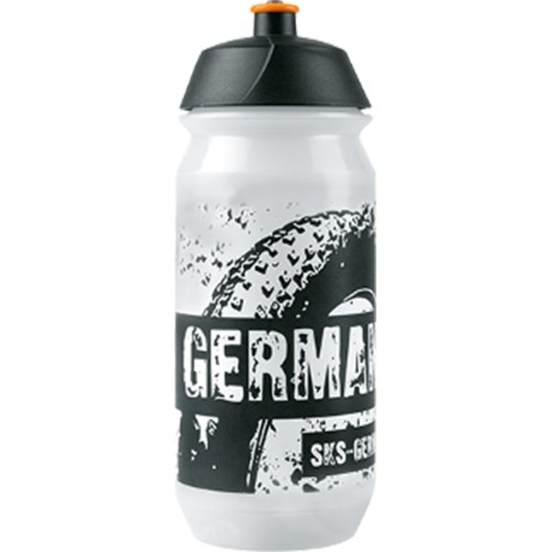 Drinking Bottle SKS Germany Team German, 0.5l, Black/White