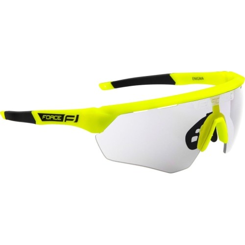 Cycling Glasses Force Enigma, Photochromic Lens, Fluorescent, Matte