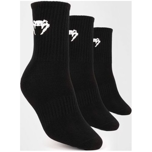 Venum Classic Sock - zestaw 3 sztuk - Black/White