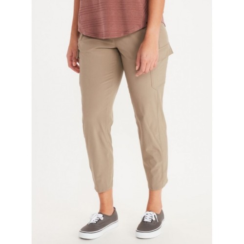 Damskie spodnie Marmot Wms Elda Cargo Ankle Pant Stonework