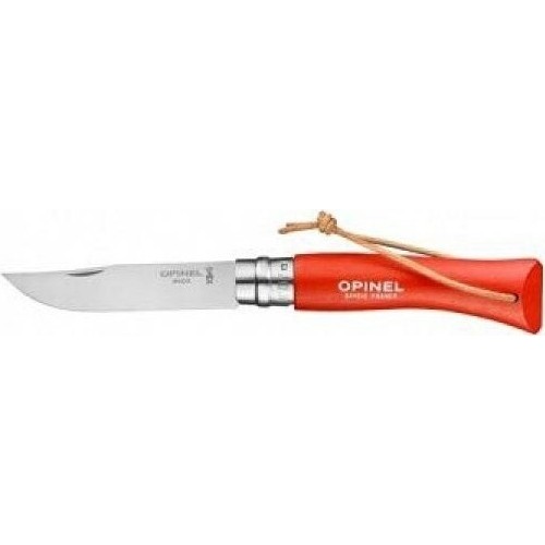 Opinel Colorama 07 Inox Hornbeam Nóż z paskiem