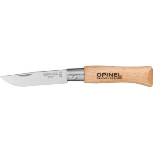 Pocket Knife Opinel Nr.4, Beech Handle