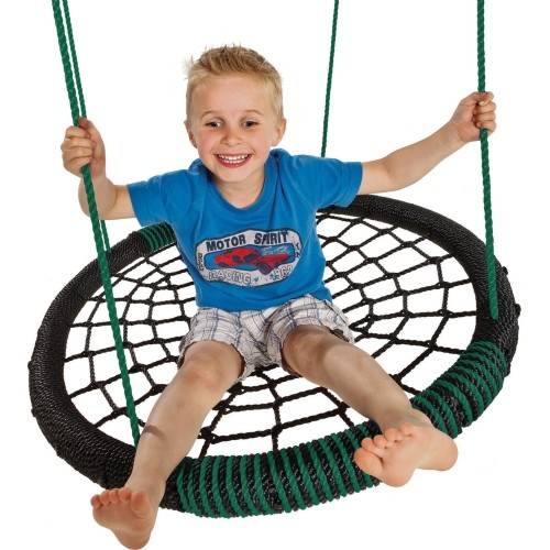 Nest Swing KBT Oval, Black/Green