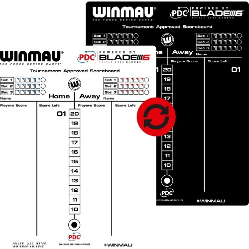 Winmau Dart Scoreboard