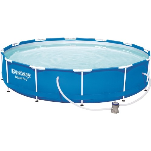 Pool With Filter Pump Bestway Steel Pro