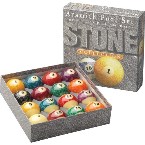 Aramith Fun Stone Collection Pool Ball Set 57.2mm