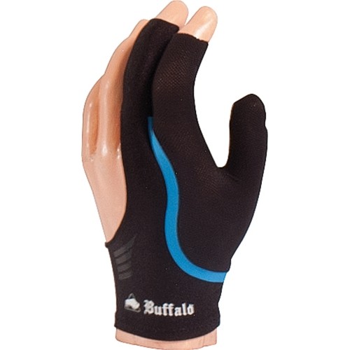 Buffalo Reversible billiard glove black/blue L