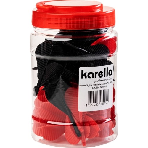 Karella flights/shafts 50 pieces