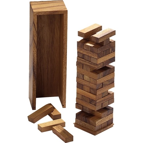 Game Philos Tumbling Tower, 9.5x8.5x30.5 cm